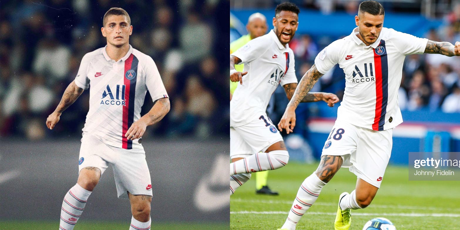 Different Sponsor Logo Placement Paris Saint Germain Debut Nike